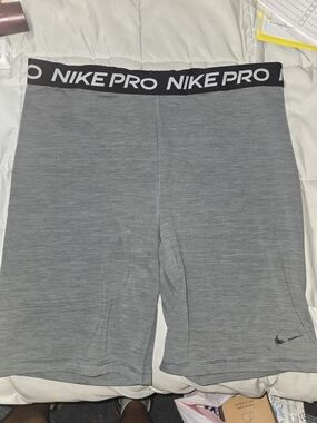 Nike Pro Gray Compression Shorts